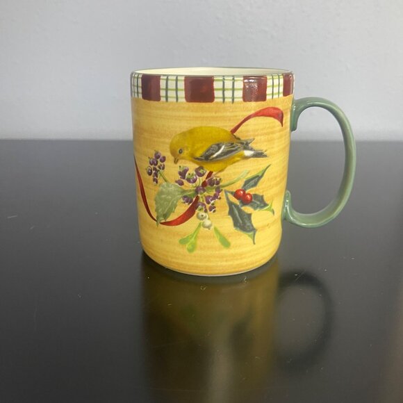 Lenox Winter Greetings Everyday Goldfinch Mug - Picture 7 of 7